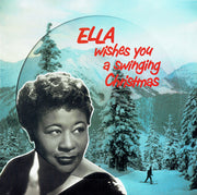 Ella Fitzgerald : Ella Wishes You A Swinging Christmas (LP, Album, Pic, RE)