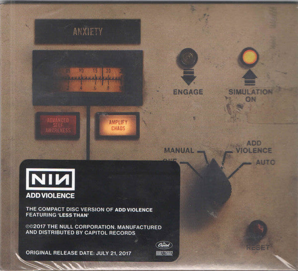 Nine Inch Nails : Add Violence (CD, EP, Dig)