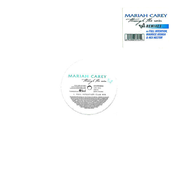 Mariah Carey : Through The Rain (2x12")