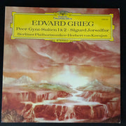 Edvard Grieg - Berliner Philharmoniker • Herbert von Karajan : Peer Gynt-Suiten 1 & 2 • Sigurd Jorsalfar (LP, RE)