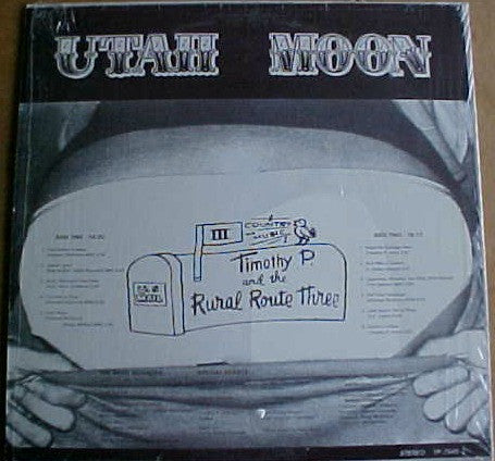 Timothy P. & Rural Route Three : Utah Moon (LP)