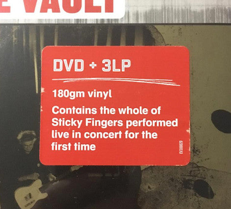 The Rolling Stones : Sticky Fingers Live At The Fonda Theatre (3xLP, Album + DVD-V, Multichannel, NTSC)