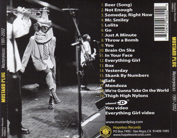 Mustard Plug : Masterpieces: 1991-2002 (CD, Comp, Enh)