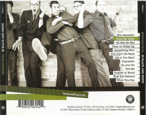 Mustard Plug : In Black And White (CD, Album)