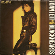 Joan Jett And The Blackhearts* : I Hate Myself For Loving You (7", Single, Styrene, Car)