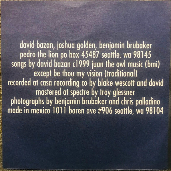 Pedro The Lion : The Only Reason I Feel Secure (CD, EP)