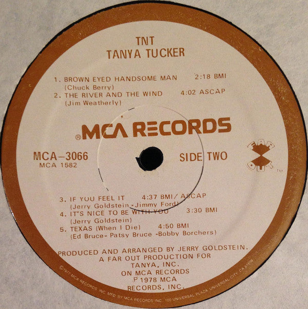 Tanya Tucker : TNT (LP, Album, Mon)