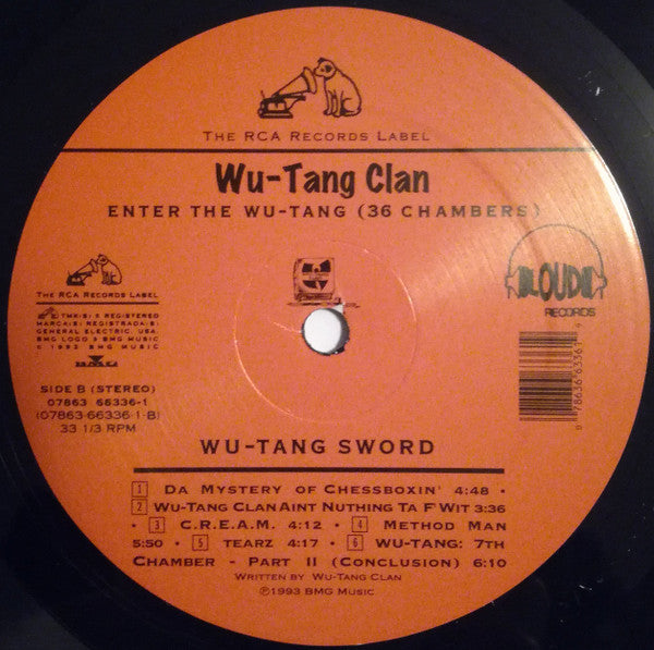 Wu-Tang Clan : Enter The Wu-Tang (36 Chambers) (LP, Album, RE)