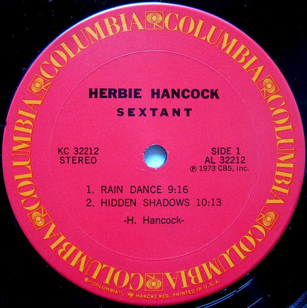 Herbie Hancock : Sextant (LP, Album, San)