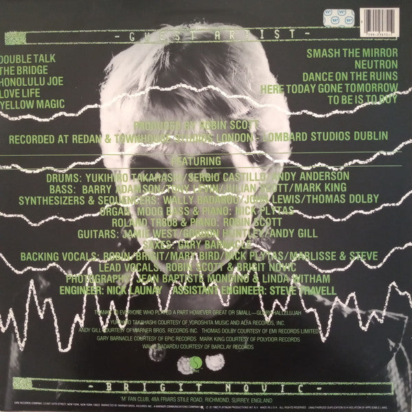 M (2) / Robin Scott : Famous Last Words (LP, Album)