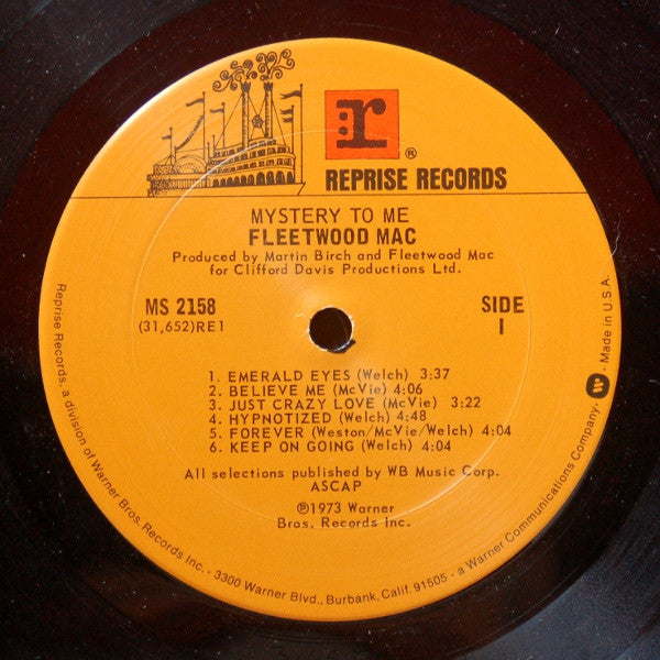 Fleetwood Mac : Mystery To Me (LP, Album, RE, Gat)