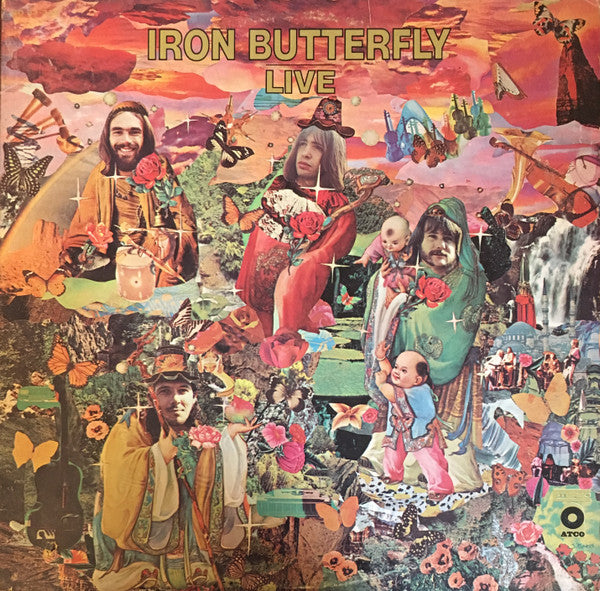 Iron Butterfly : Live (LP, Album, MO )