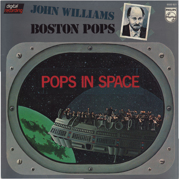 John Williams (4), Boston Pops Orchestra : Pops In Space (LP, Dig)