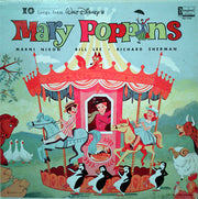 Various : 10 Songs From Mary Poppins (LP, Album, Yel)