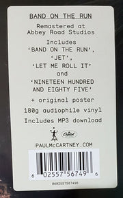 Paul McCartney & Wings* : Band On The Run (LP, Album, RE, RM, 180)