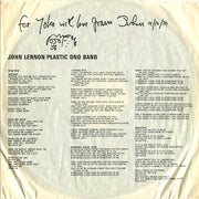 John Lennon & Plastic Ono Band* : John Lennon / Plastic Ono Band (LP, Album, Los)