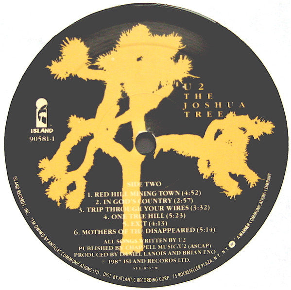 U2 : The Joshua Tree (LP, Album, All)