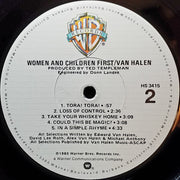 Van Halen : Women And Children First (LP, Album, Los)