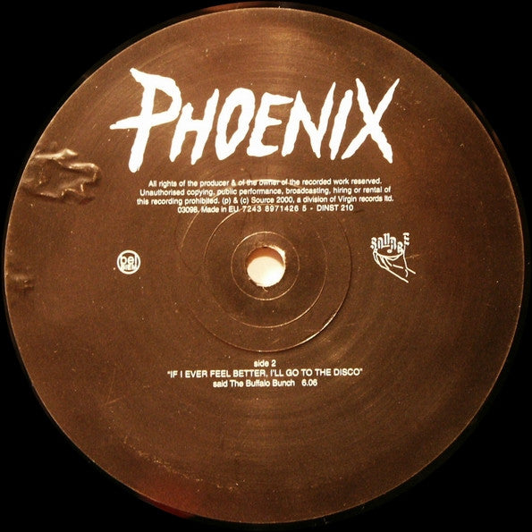 Phoenix : If I Ever Feel Better (12", Bel)