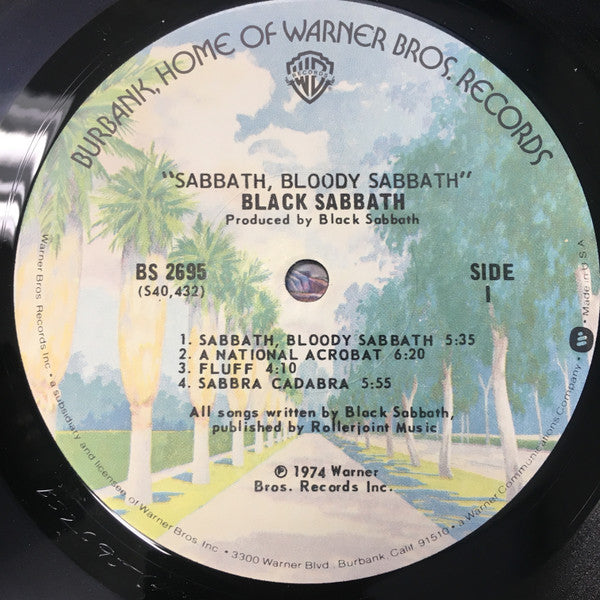 Black Sabbath : Sabbath, Bloody Sabbath (LP, Album, Jac)