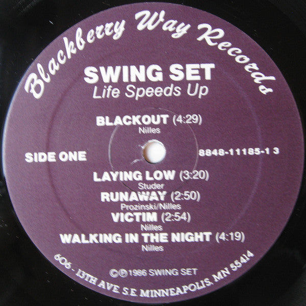 Swing Set : Life Speeds Up (LP, Album)