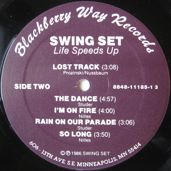 Swing Set : Life Speeds Up (LP, Album)