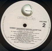 Sammy Hagar : Standing Hampton (LP, Album, Art)