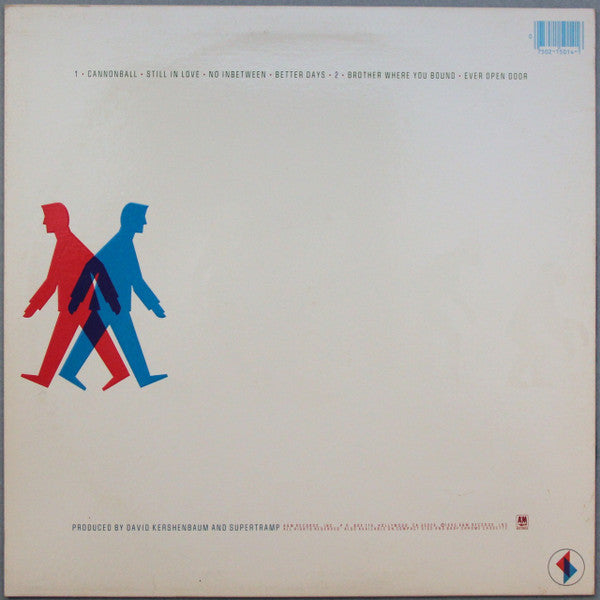 Supertramp : Brother Where You Bound (LP, Album, Ind)