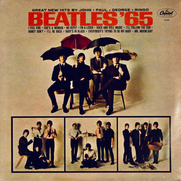 The Beatles : Beatles '65 (LP, Album, RE, Win)