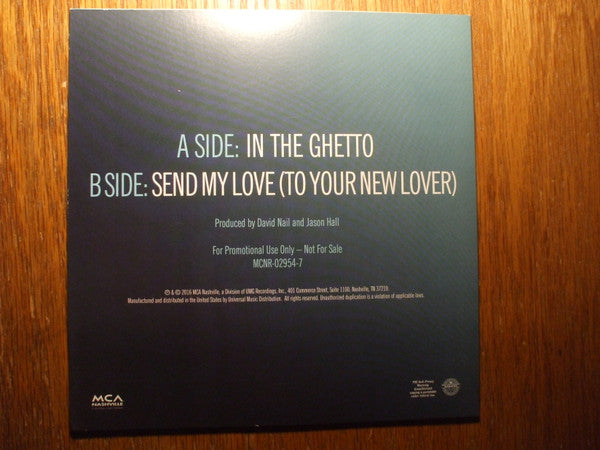 David Nail : In The Ghetto (7", Single, Promo)