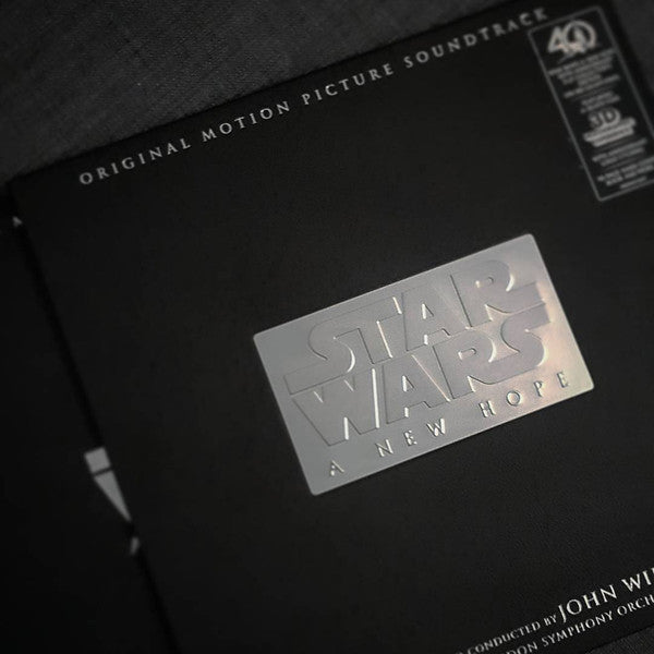 John Williams (4), London Symphony Orchestra : Star Wars: A New Hope (40th Anniversary) (2xLP, Album, RM + 12", S/Sided, Etch, RM, Hol + Bo)