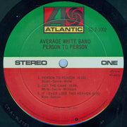 Average White Band : Person To Person (2xLP, Album, MO,)