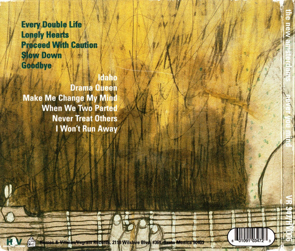 The New Amsterdams : Never You Mind (CD, Album, Dig)