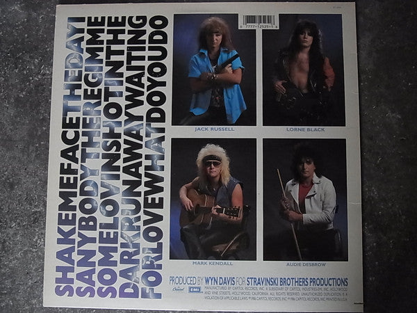 Great White : Shot In The Dark (LP, Album, All)