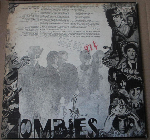 The Zombies : Odessey And Oracle (LP, Album, RP, San)