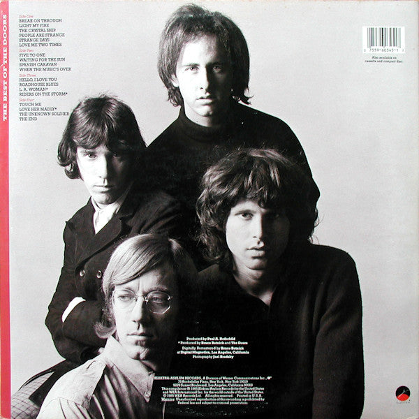 The Doors : The Best Of The Doors (2xLP, Comp, RM, Gat)