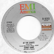Corey Hart : Sunglasses At Night (7", Single, Sec)