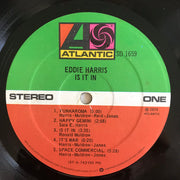 Eddie Harris : Is It In (LP, Album, RP, PR)