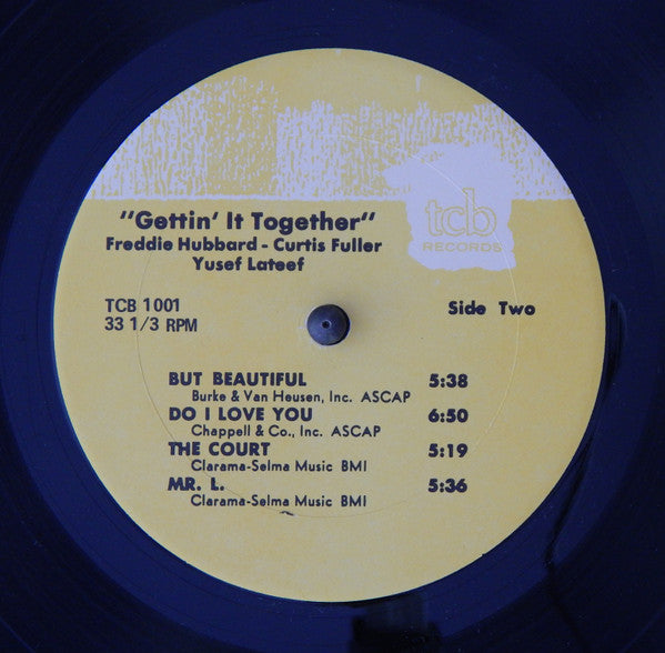 Freddie Hubbard, Curtis Fuller, Yusef Lateef : Gettin' It Together (LP, Album, RE, Yel)
