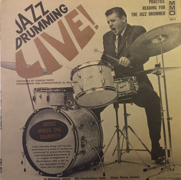 Charlie Perry : Jazz Drumming Live (LP, Album)