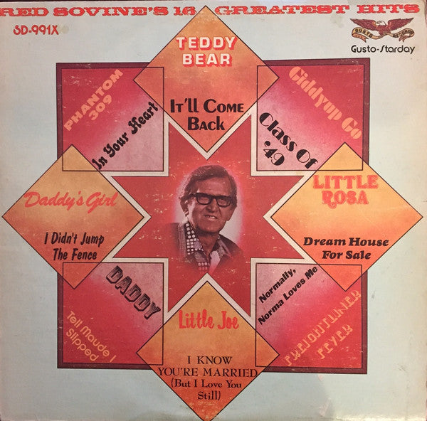 Red Sovine : Red Sovine's 16 Greatest Hits (LP, Comp)