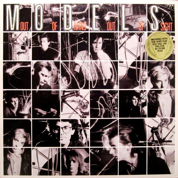Models (2) : Out Of Mind Out Of Sight (LP, Album, All)
