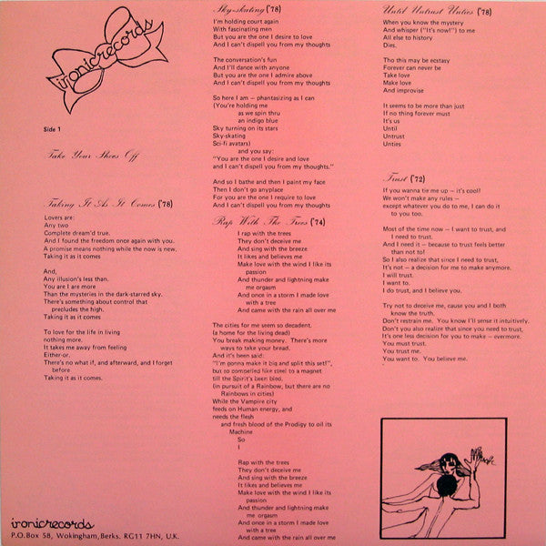 Annette Peacock : Sky-skating (LP, Album)