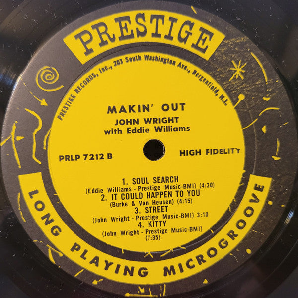 John Wright (6) : Makin' Out (LP, Album)