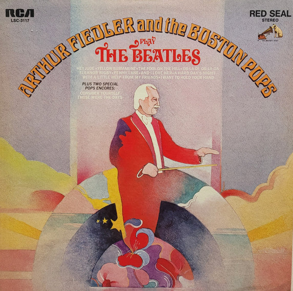 Arthur Fiedler And Boston Pops Orchestra : Play The Beatles (LP, Album, Ind)
