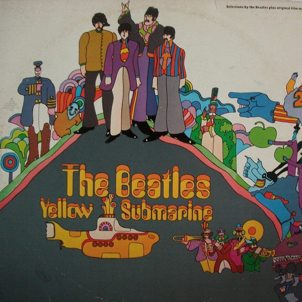 The Beatles : Yellow Submarine (LP, Album, RE, Pin)