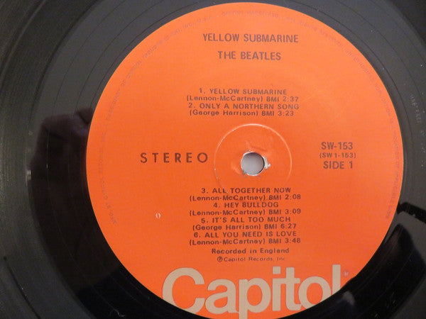 The Beatles : Yellow Submarine (LP, Album, RE, Pin)