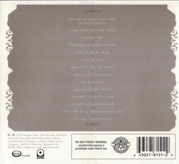 Natalie Cole : Still Unforgettable (CD, Album, Ltd)