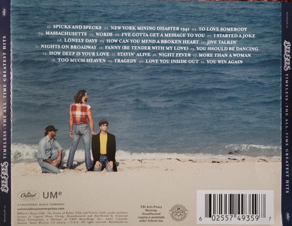 Bee Gees : Timeless - The All-Time Greatest Hits (CD, Comp)