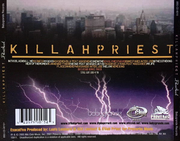 Killah Priest : Priesthood (CD, Album, RE)